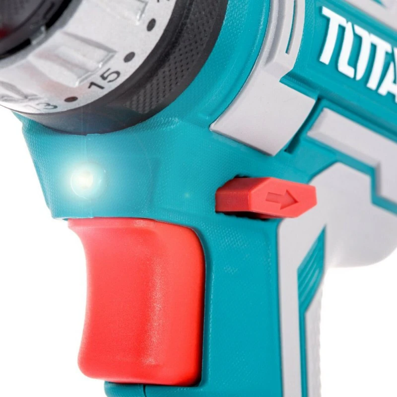 Акумулаторен ударен винтоверт TOTAL Industrial, 20 V, 2 x 2.0 Ah Li-Ion, + аксесоари